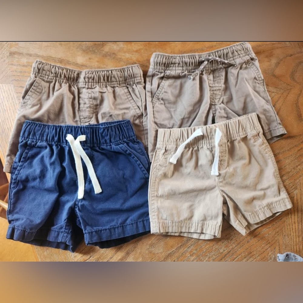 9-12 month shorts various brands